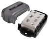 Distribuitor Curent ACV 30.3913-14, 3 Intrari 35/50mm, 4 Iesiri 10/20mm, Bloc Distributie Audio Auto Argintiu