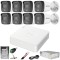 Sistem supraveghere Hikvision 8 camere 2MP cu audio Dual Light IR 25m WL 20m DVR 4MP cu accesorii incluse HDD 1TB SafetyGuard Surveillance