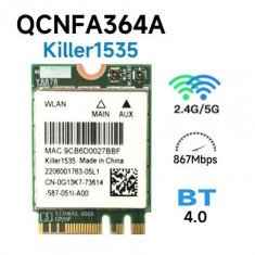 Modul Wifi Qualcomm QCNFA364A 802.11AC 876Mbps Bluetooth 4.0 M.2 NGFF