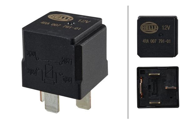 HELLA 4RA 007 791-011 Releu, curent alimentare