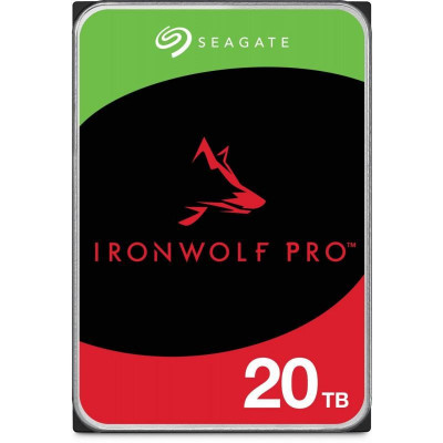 Hdd intern seagate 3.5 20tb ironwolf pro sata 6gb/s 7200rpm 256mb foto