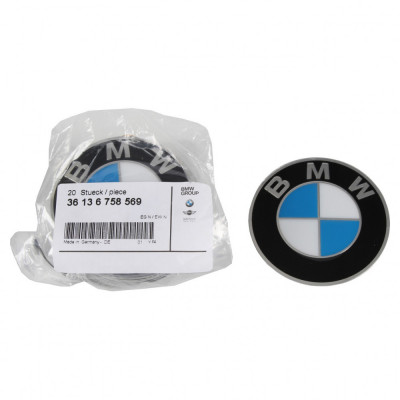 Emblema Autocolant Capac Janta Oe Bmw Seria 3 E30 1982-1992 70MM 36136758569 foto