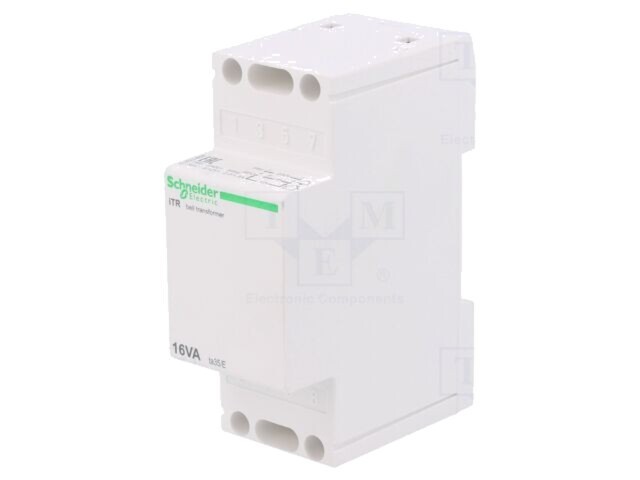 Transformator SCHNEIDER ELECTRIC 16VA 230VAC 8V 12V pentru şină DIN