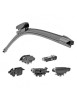 Stergator parbriz Flat universal Valeo First Multiconnection 600mm