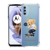 Husa antisoc pentru motorola moto g71, airbag pro, let&acirc;s move forward