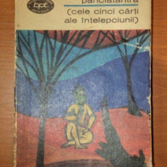 CELE CINCI CARTI ALE INTELEPCIUNII de PANCIATANTRA , 1969