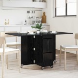 vidaXL Masă de dining 2 pcs 140 x 80 x 77 cm Lemn prelucrat 3424933