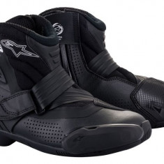 Cizme moto Alpinestars SMX-1 R V2, negru, marime 41