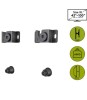Kit de montare suport de perete pentru TV ecran 37&quot;-70&quot; interfata de, Goobay