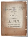 Documente privitoare la Istoria Romanilor - Eudoxiu de Hurmuzaki V Sturdza 1894