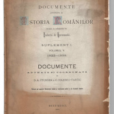 Documente privitoare la Istoria Romanilor - Eudoxiu de Hurmuzaki V Sturdza 1894