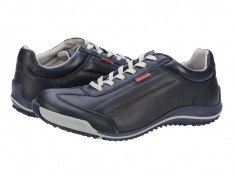 Pantofi sport piele barbati Bit Bontimes Ralph albastri B590PVBLU foto