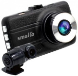 Camera auto Smailo DoubleX, Dual camera, Extreme HD/Full HD, Ecran 3inch, Microfon (Negru)