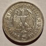 Germania Nazista 5 reichsmark 1935 E argint