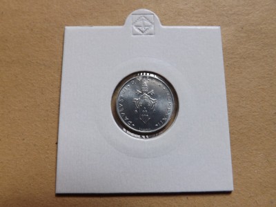 Vatican 1 Lira 1972 (MCMLXXII) FAO - Papa Pavlvus VI foto