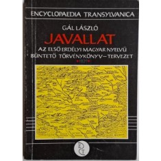 Javallat. Az elso erdelyi magyar nyelvu bunteto torvenykonyv-tervezet 1839 &ndash; Gal Laszlo