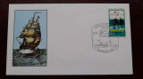1990-DDR Plic nec. st.Stralsund, Necirculata, Printata