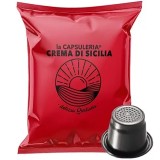 Cumpara ieftin Cafea Crema di Sicilia, 100 capsule compatibile Nespresso, La Capsuleria