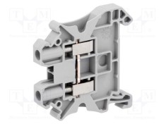 Term. &icirc;mbinare de șine 0,14-4mm&sup2; 2 borne gri 41A PHOENIX CONTACT