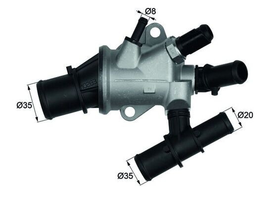 MAHLE TI 170 88 termostat,lichid racire