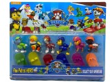 Set figurine Patrula catelusilor - Paw Patrol cu skateboard