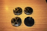 Capace Jante Volkswagen 60mm/55mm, Set 4 Bucati, Plastic+Metal, VW