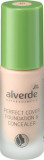 Alverde Naturkosmetik Perfect Cover fond de ten &amp; concealer 10, 20 ml