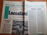 ziarul luceafarul 12 ianuarie 1974-articole despre mihai eminescu