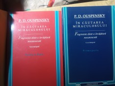 P.D. OUSPENSKY - INA CAUTAREA MIRACULOSULUI - FRAGMENTE DINTR-O INVATATURA NEC. foto