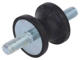 Atenuator de Vibrații M8 30mm Guma 25mm