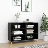 VidaXL Servantă, negru, 103,5x35x70 cm, lemn compozit