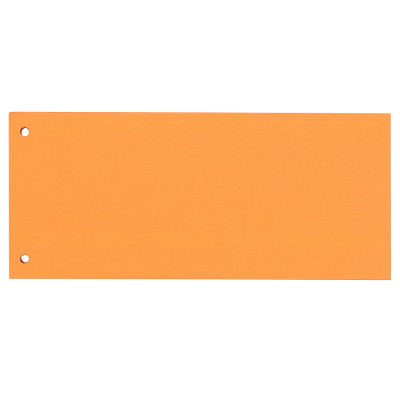 Separatoare Carton Pentru Biblioraft, 190g/mp, 105 X 240 Mm, 100/set, Oxford - Orange foto