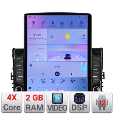 Navigatie Toyota Auris dupa 2017 K-Auris ecran tip TESLA 9.7&amp;quot; cu Android Radio Bluetooth Internet GPS WIFI 2+32 DSP Qu CarStore Technology foto