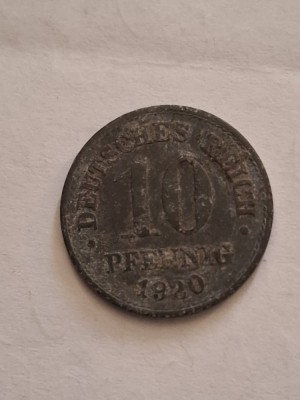 10 pfenning 1920 foto