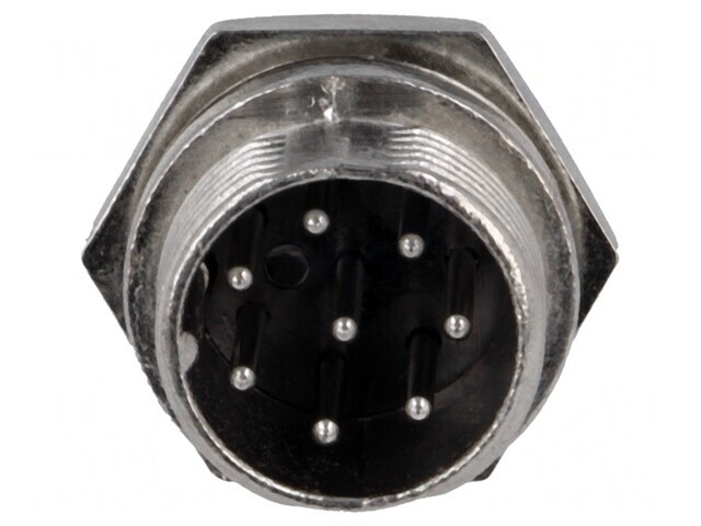 Soclu Microfon 8-Pin pentru Montare Panou