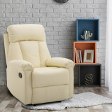 Cumpara ieftin HOMCOM fotoliu recliner cu spatar rabatabil, piele ecologica, 80&times;97&times;107cm