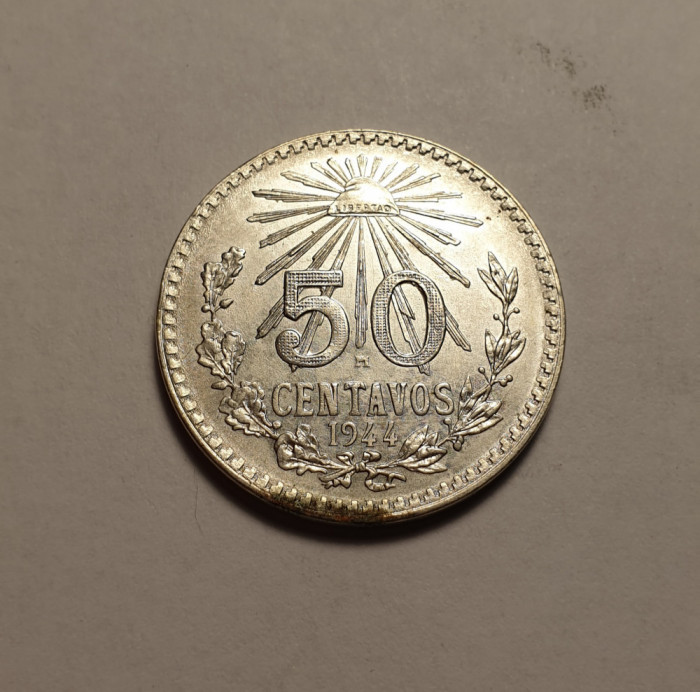 Mexic 50 Centavos 1944 Unc