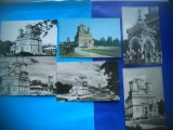 HOPCT LOT NR 256 MANASTIREA CURTEA DE ARGES -6 CARTI POSTALE-RPR-CIRCULATE