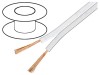 Cablu Difuzor 2x0.5mm2 OFC Alb Neecranat, Goobay
