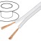Cablu difuzor 2x0,75mm2 alb OFC neecranat