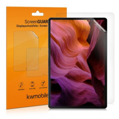 Set 2 Folii de protectie pentru tableta Lenovo Tab P11 Pro , Kwmobile, Transparent, Plastic, 55713.1 foto