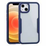 Cumpara ieftin Husa iPhone 15 Plus 360 grade silicon TPU transparenta Albastru, Techsuit