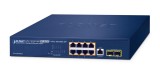 NET SWITCH 8PORT 1000M SFP/GS-4210-8UP2S PLANET