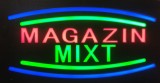 Reclama LED - MAGAZIN MIXT - de exterior / interior, 44 x 24 cm, Oem