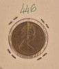 446 Zimbabwe Rhodesia 6 Pence / 5 Cents - Elizabeth II 1964, KM#1, Africa