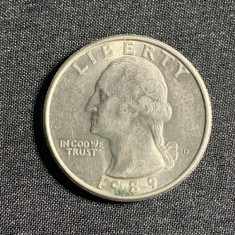 Moneda quarter dollar 1989 USA