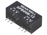Convertor DC/DC 9W 18-36V la 12V 750mA SIP8