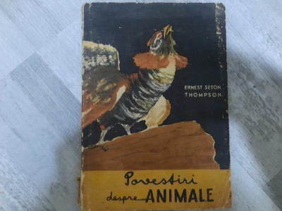 Povestiri despre animale de Ernest Seton Thompson foto