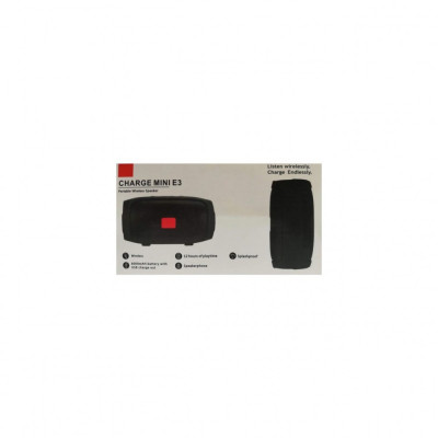 Boxa mare portabila wireless cu MP3 player / radio FM / slot USB Charge Mini E3 TED500604 - oferta foto