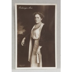 ARHIDUCESA ALICE , FOTOGRAFIE IN STUDIO , CARTE POSTALA ILUSTRATA , MONOCROMA, NECIRCULATA , INCEPUTUL SEC. XX